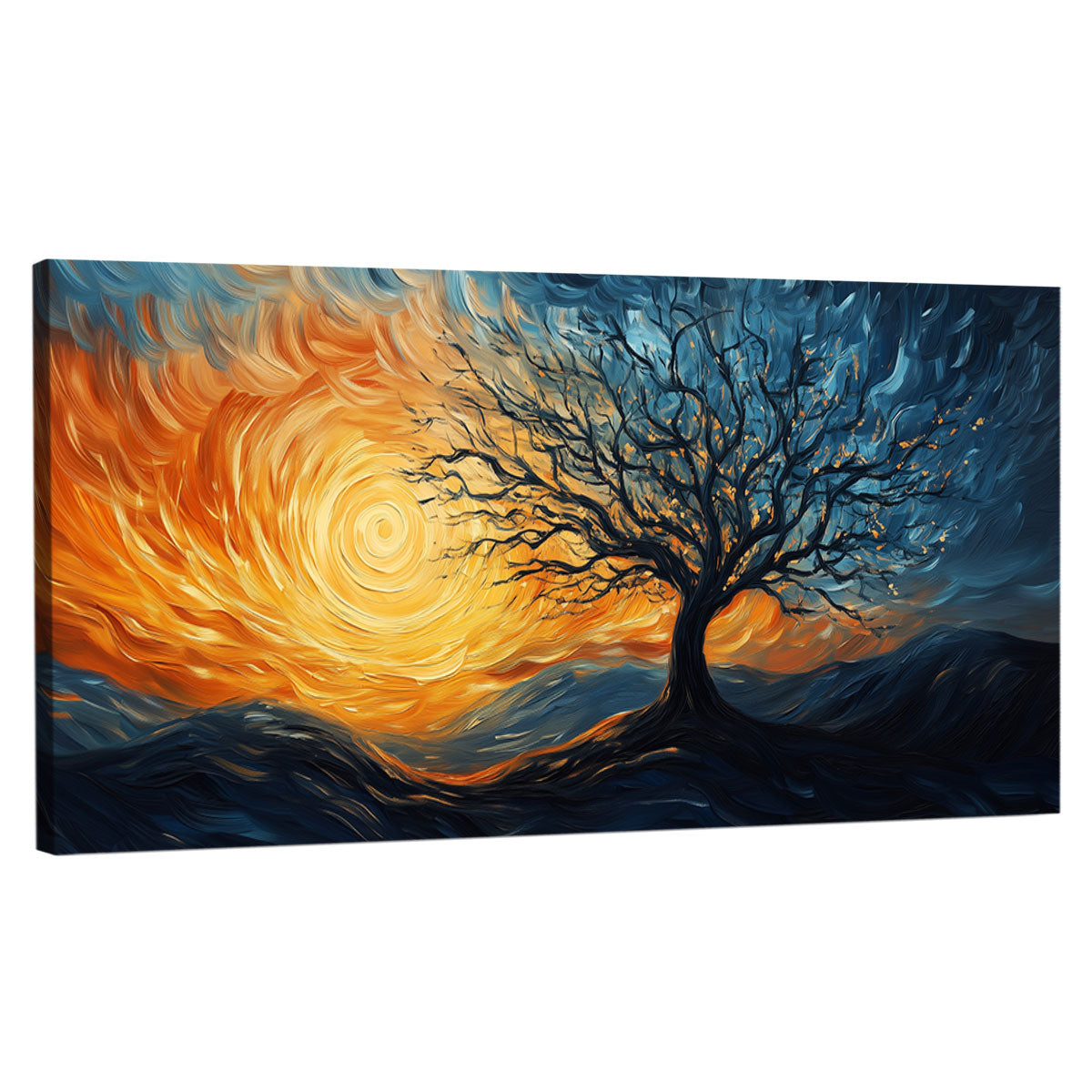 Solitary Tree Canvas Fine Arts Print