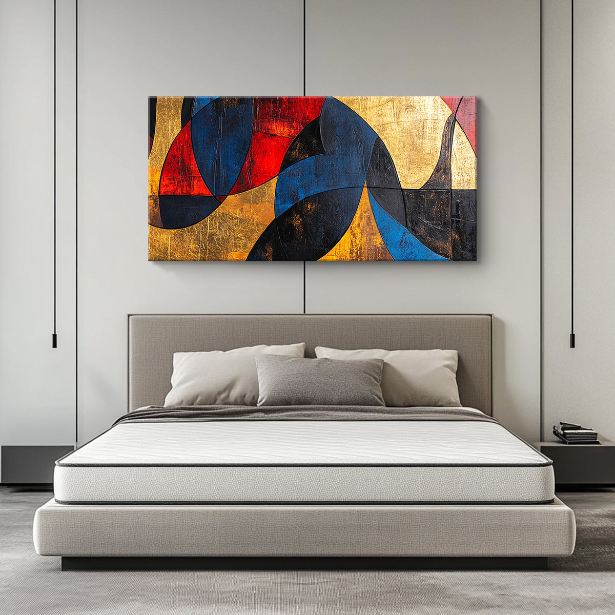Dynamic Harmony Expressionism Abstract Canvas Wall Art