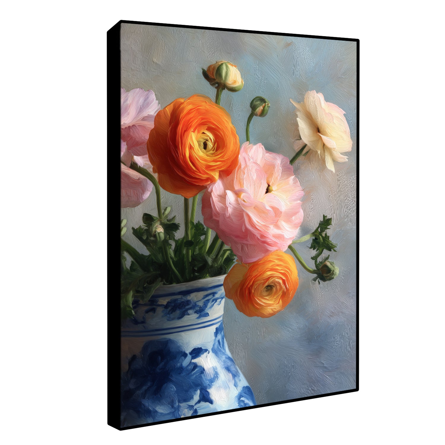 Still Life Canvas Art Floral Wall Decor Flower Bouquet