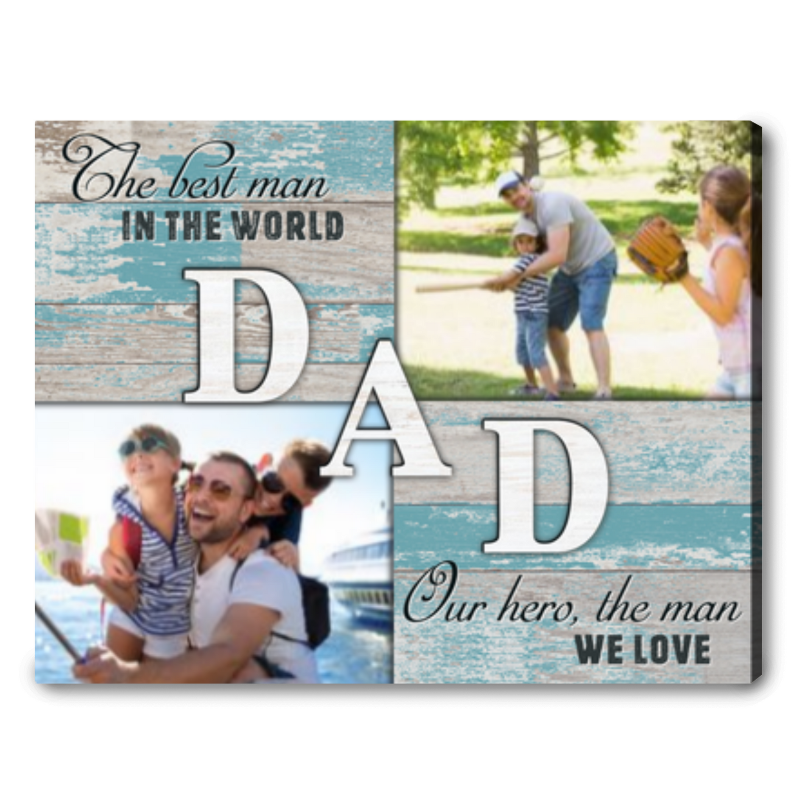 Best Gift For New Dad Personalized Father's Day Canvas Print