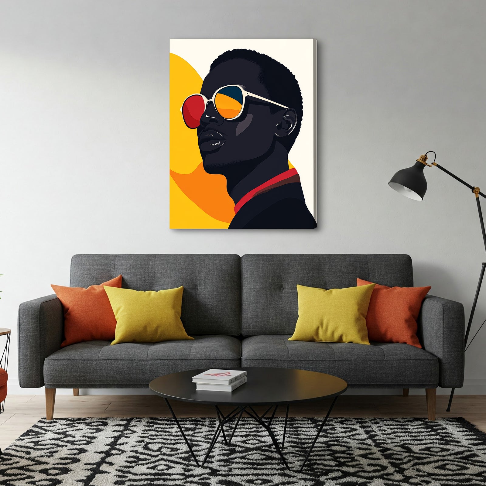 Artistic Portrait Modern Wall Artwork