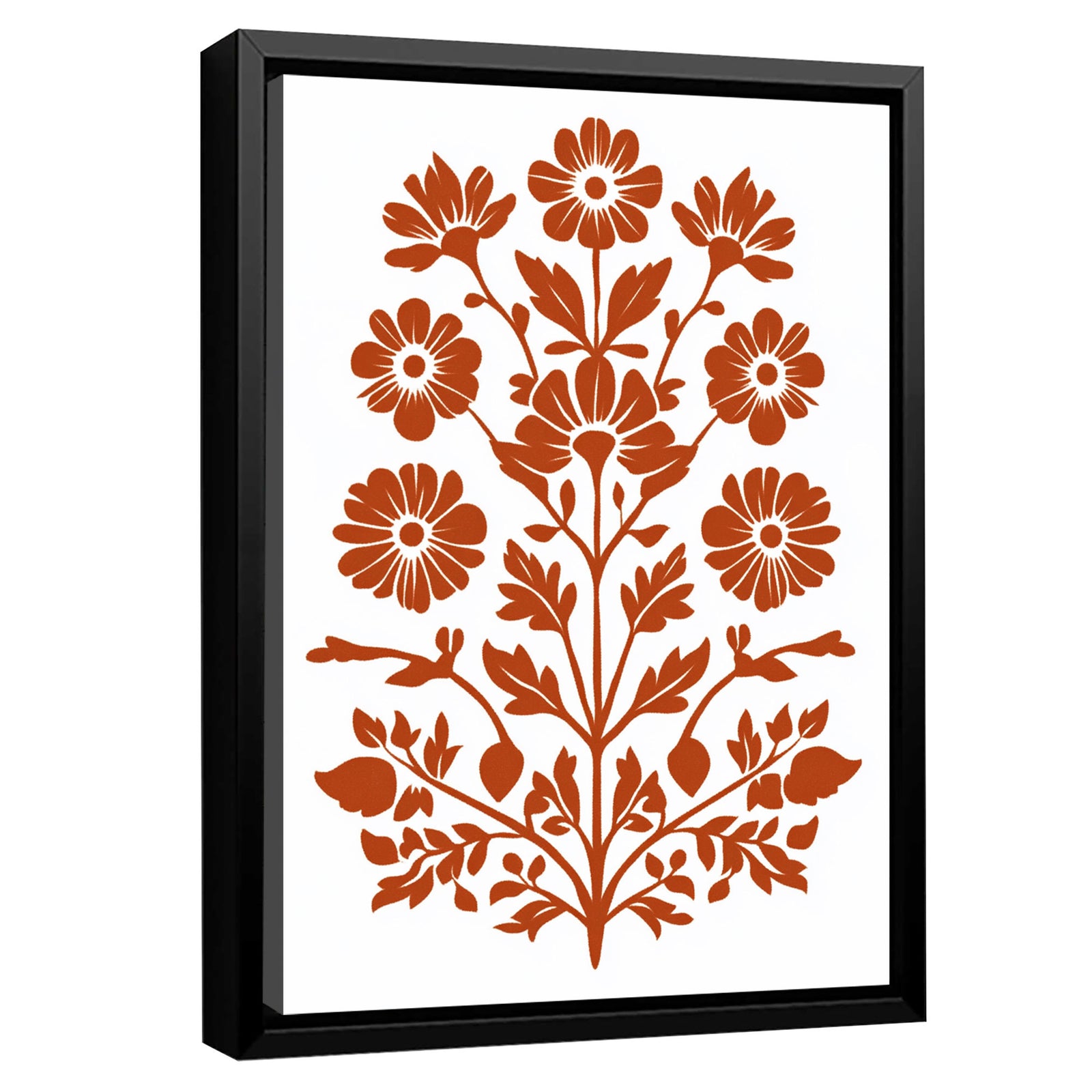 Chic Floral Pattern Boho Wall Decor