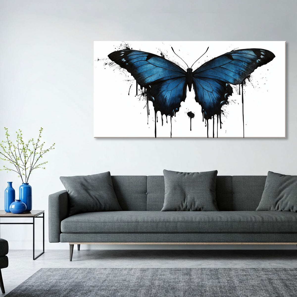 Butterfly Ink Modern Wall Artwork