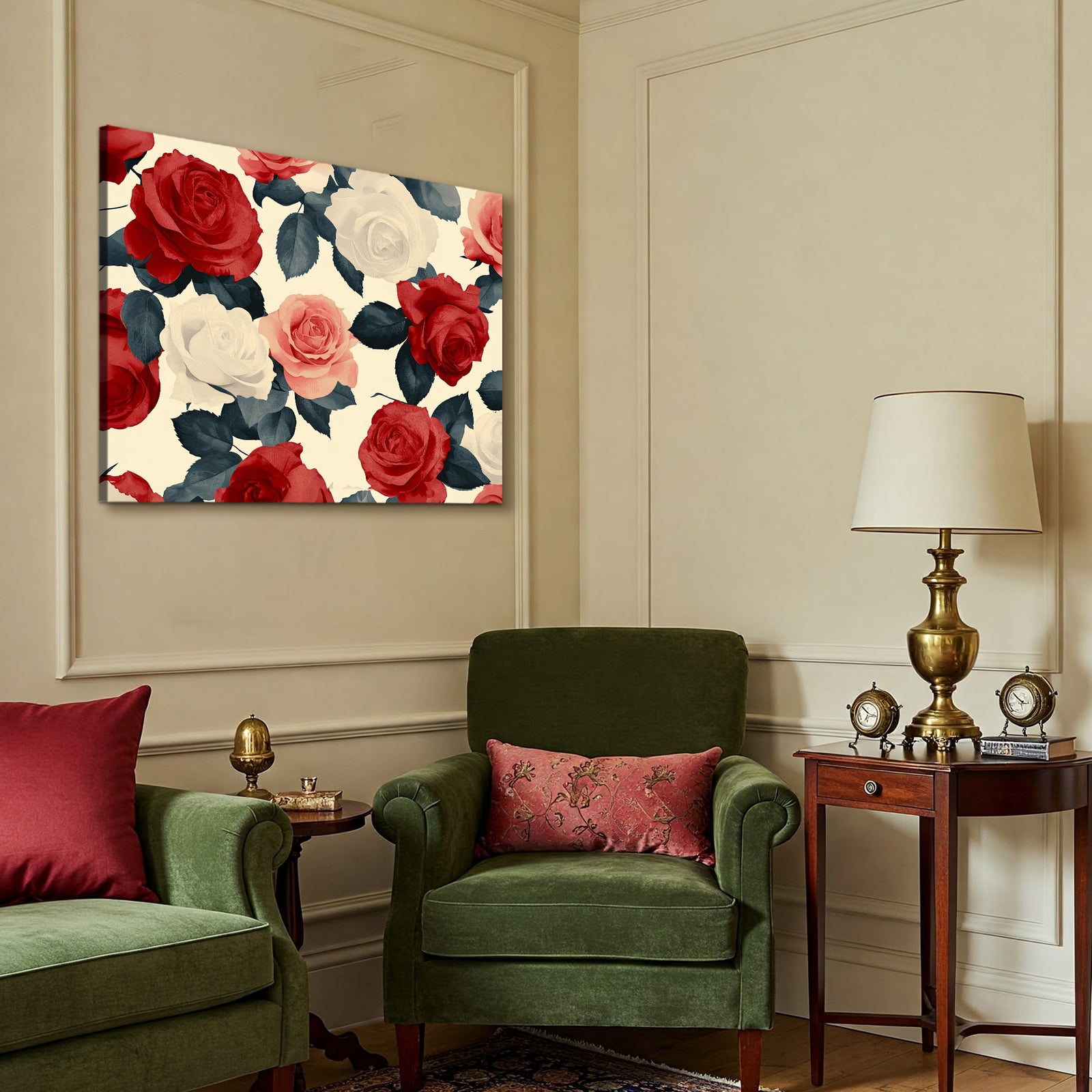 Rose Garden Modern Wall Artwork