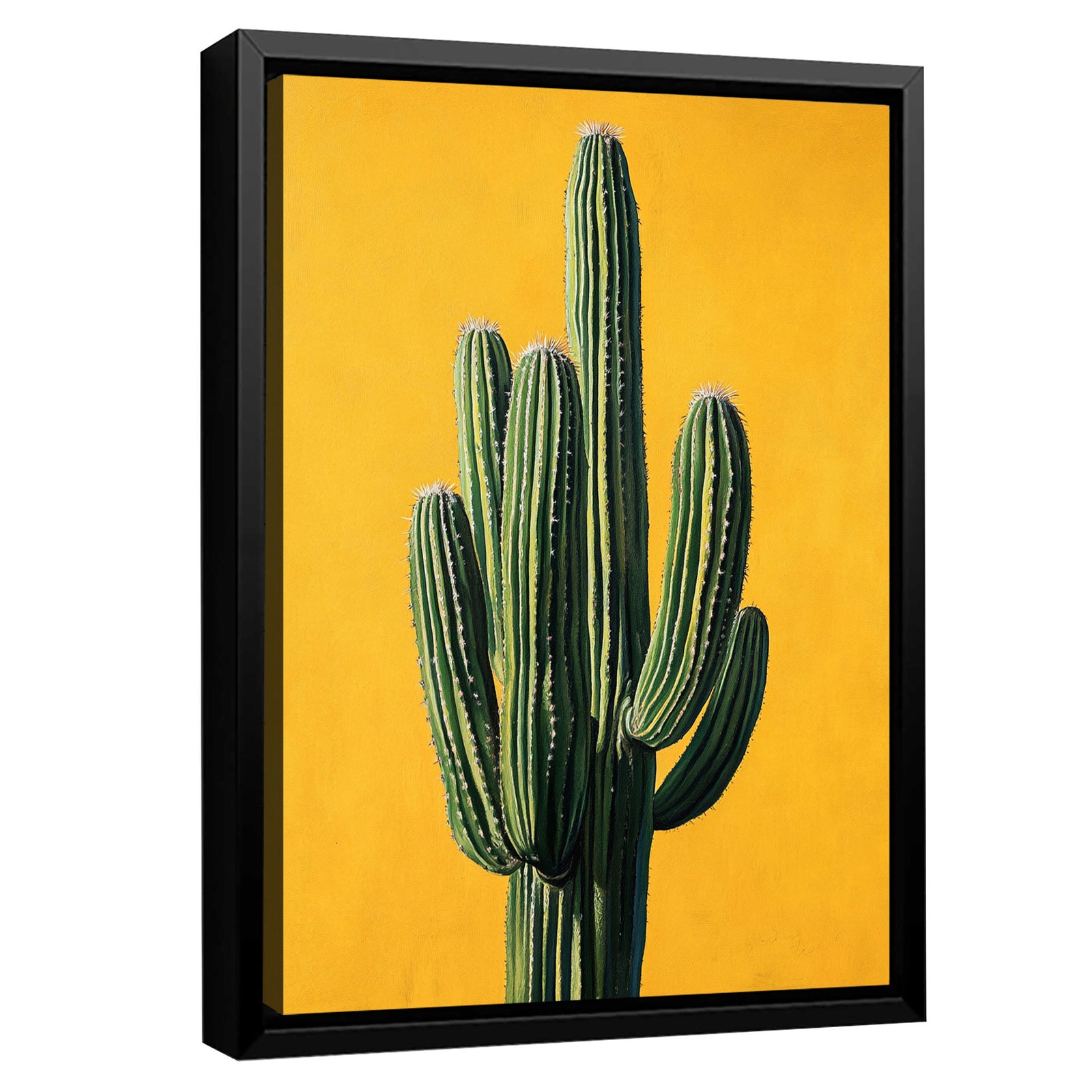 Saguaro Cactus Painting Canvas Portrait