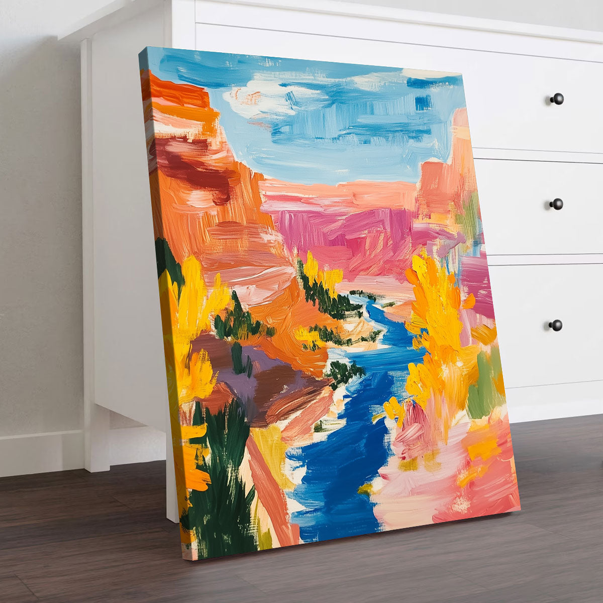 Grand Canyon Arizona Art Canvas Print