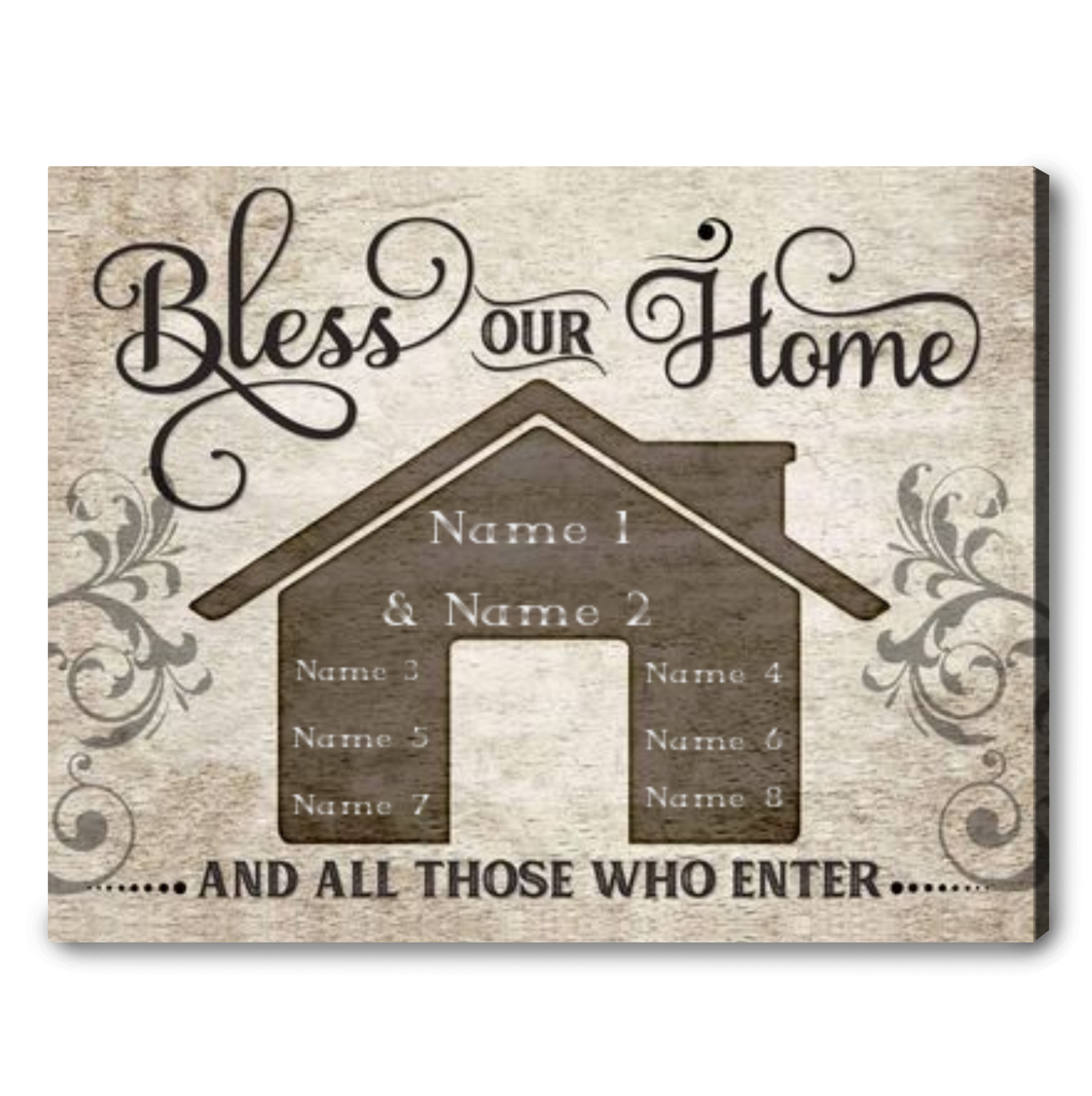 Personalized Family Canvas Wall Art Ideas For Home Decoration Living Room