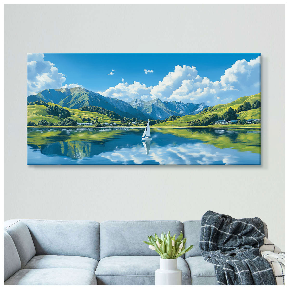 Peaceful New Zealand Fine Arts Print