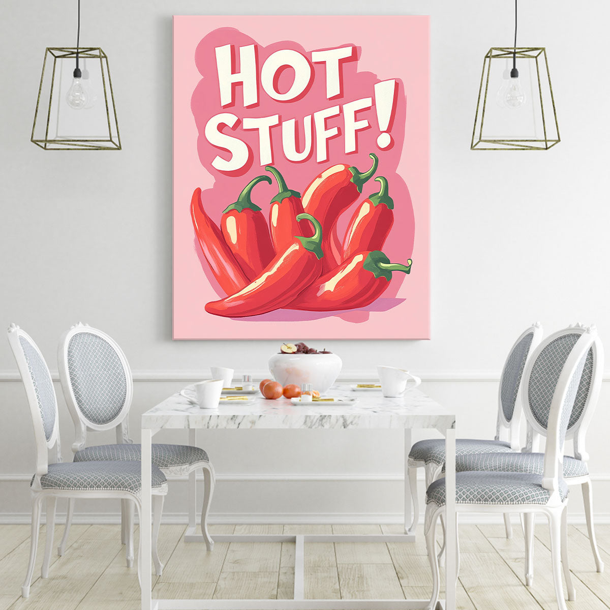 Hot Stuff Chili Modern Wall Artwork