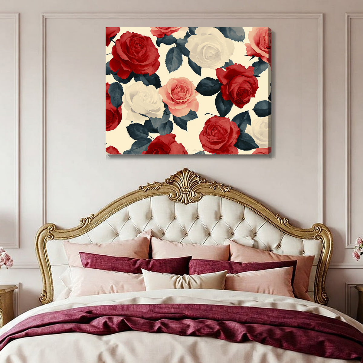 Rose Garden Modern Wall Artwork