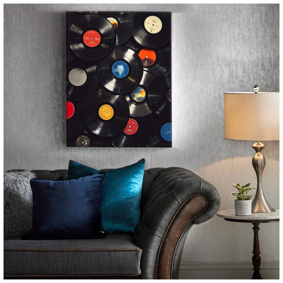 Vinyl Record Modern Wall Artwork