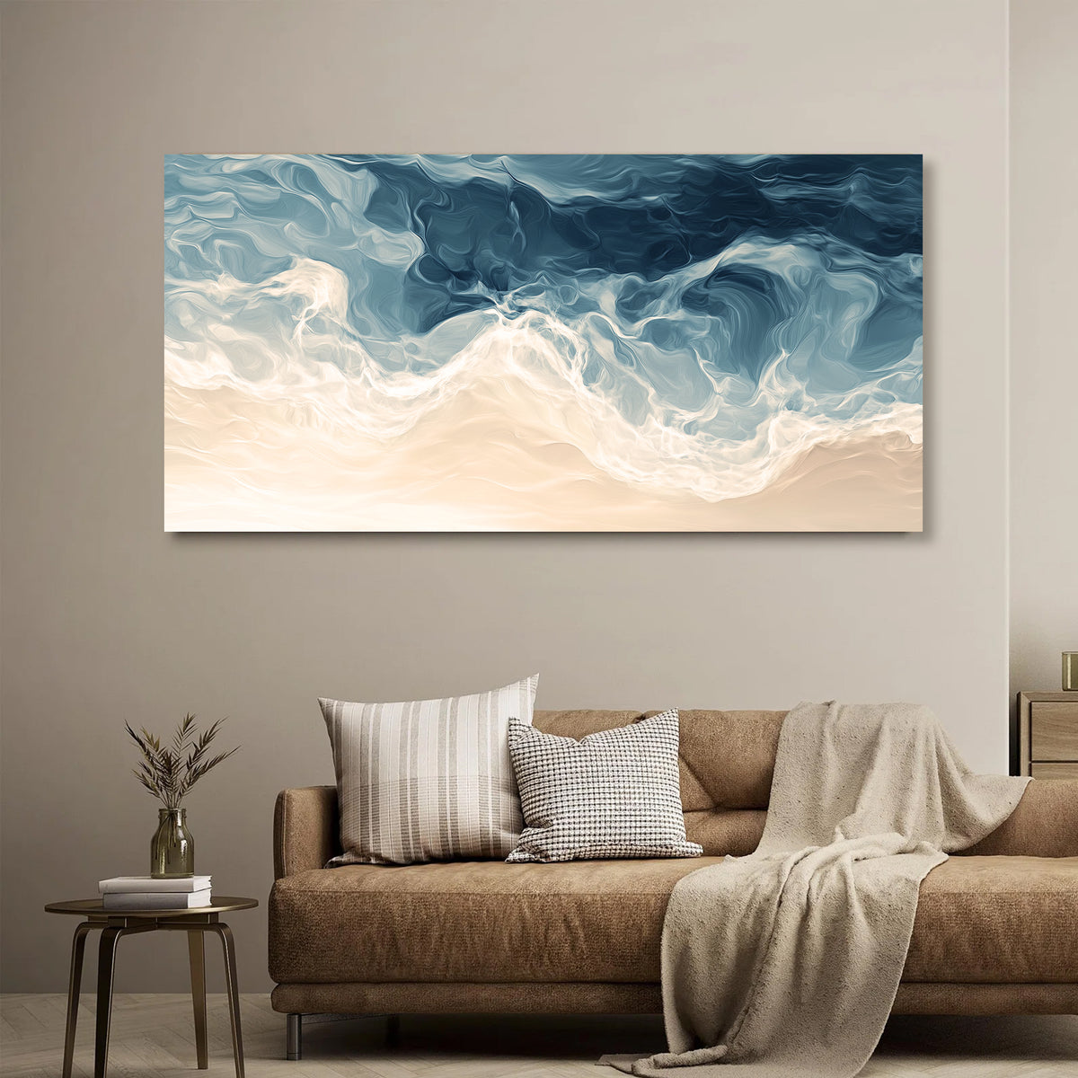 Abstract Seascape Modern Wall Artwork