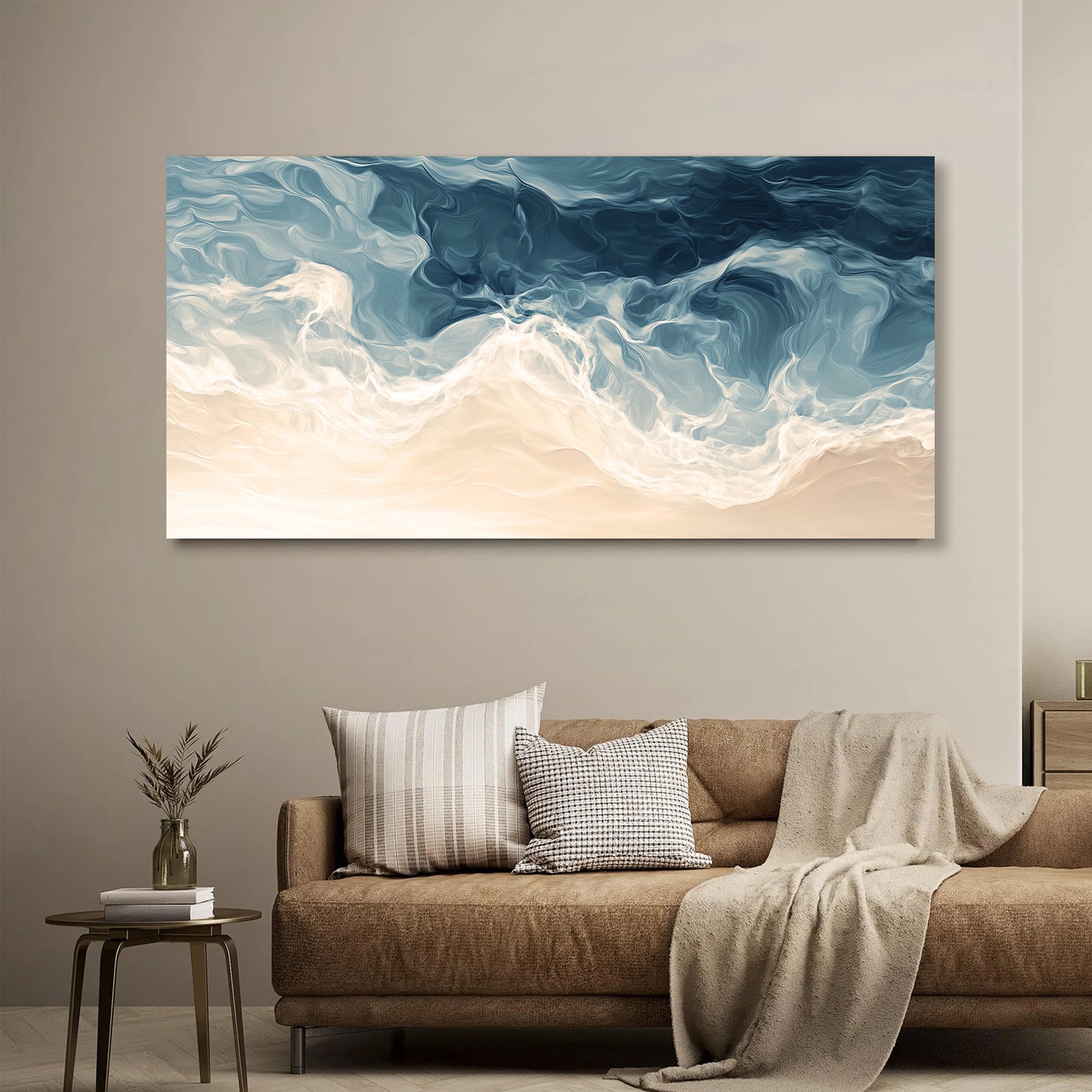 Abstract Seascape Modern Wall Artwork