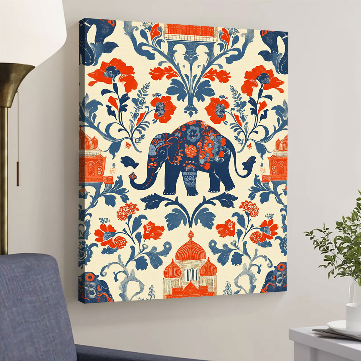 Colorful Elephant Boho Wall Decor