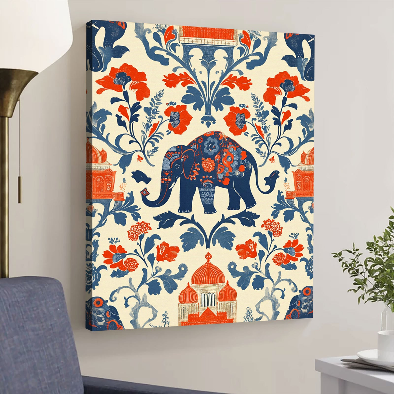Colorful Elephant Boho Wall Decor