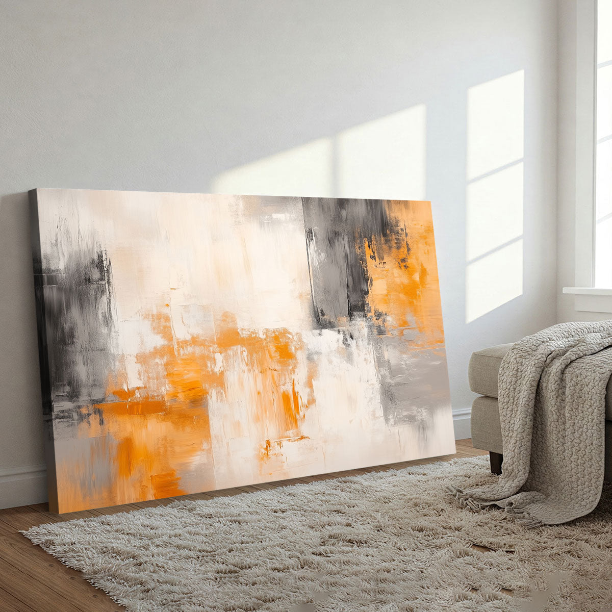 Earth Tones Abstract Brown And Beige Wall Art