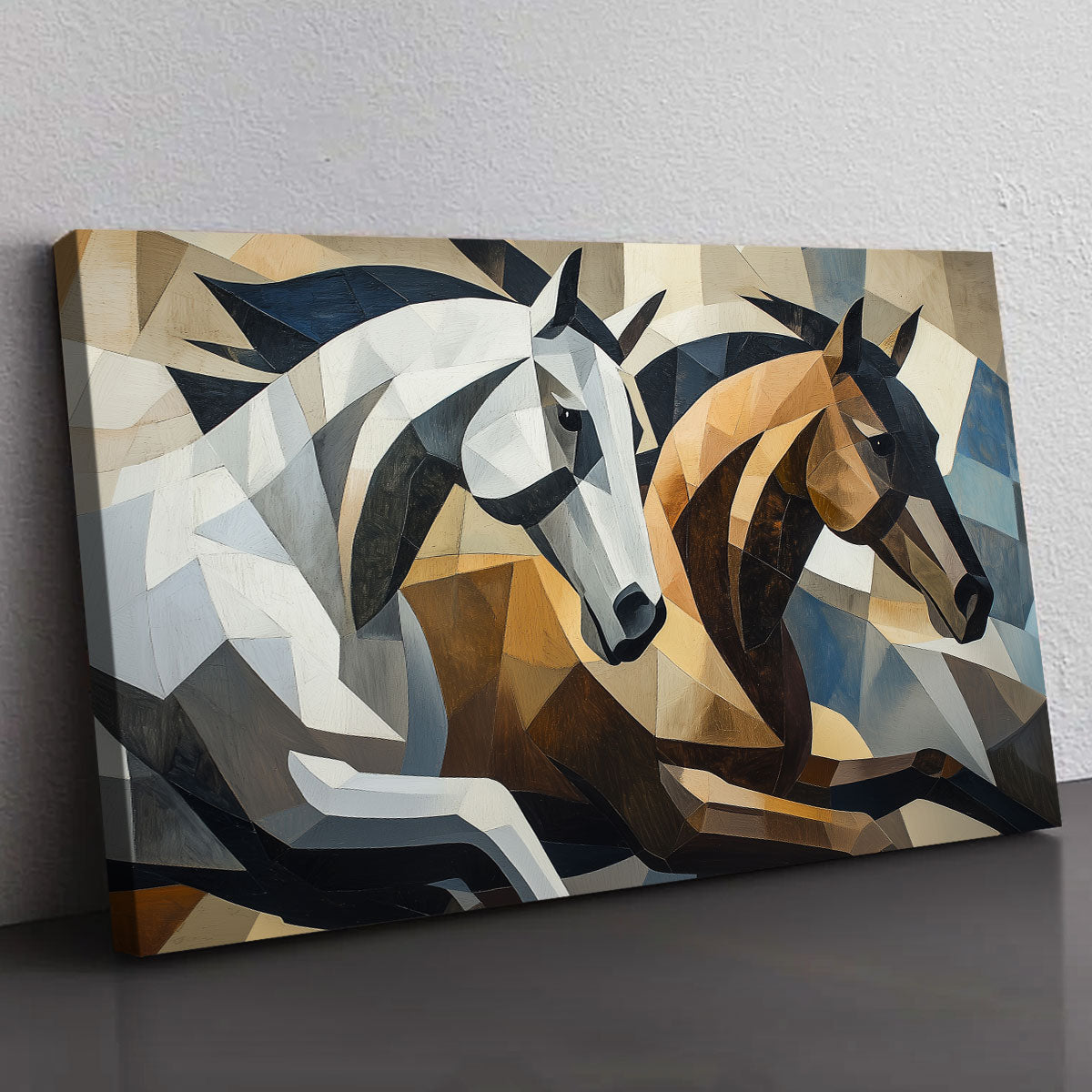 Gallop Geometric Art Animal Wall Art Decor