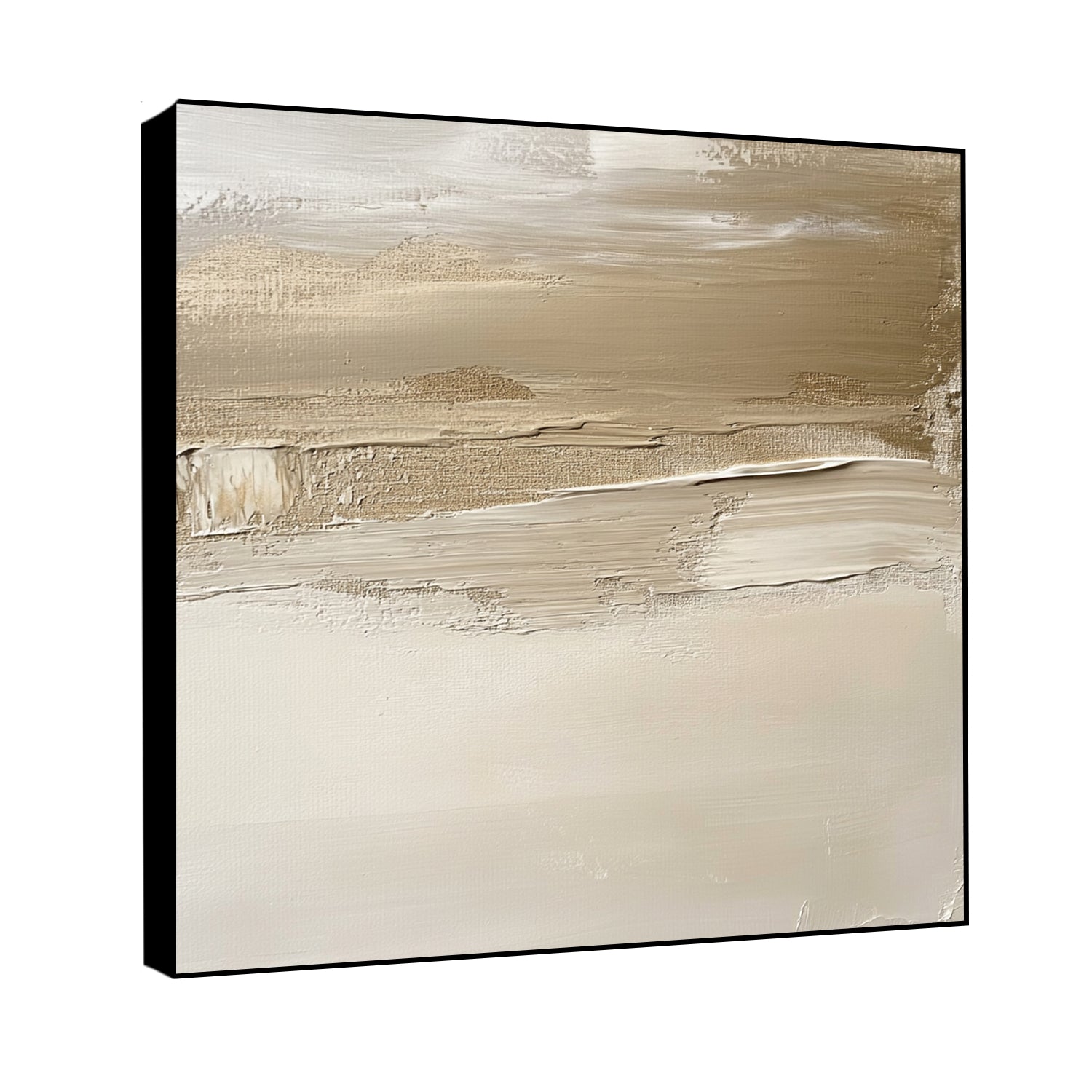 Monochrome Beige Wall Art Abstract Wall Decor