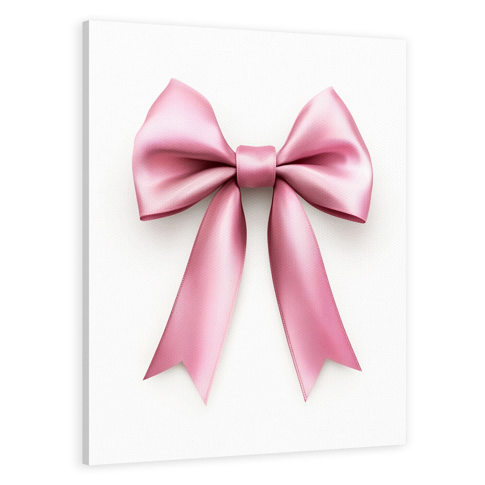 Ribbon Bow Minimalist Bedroom Wall Art