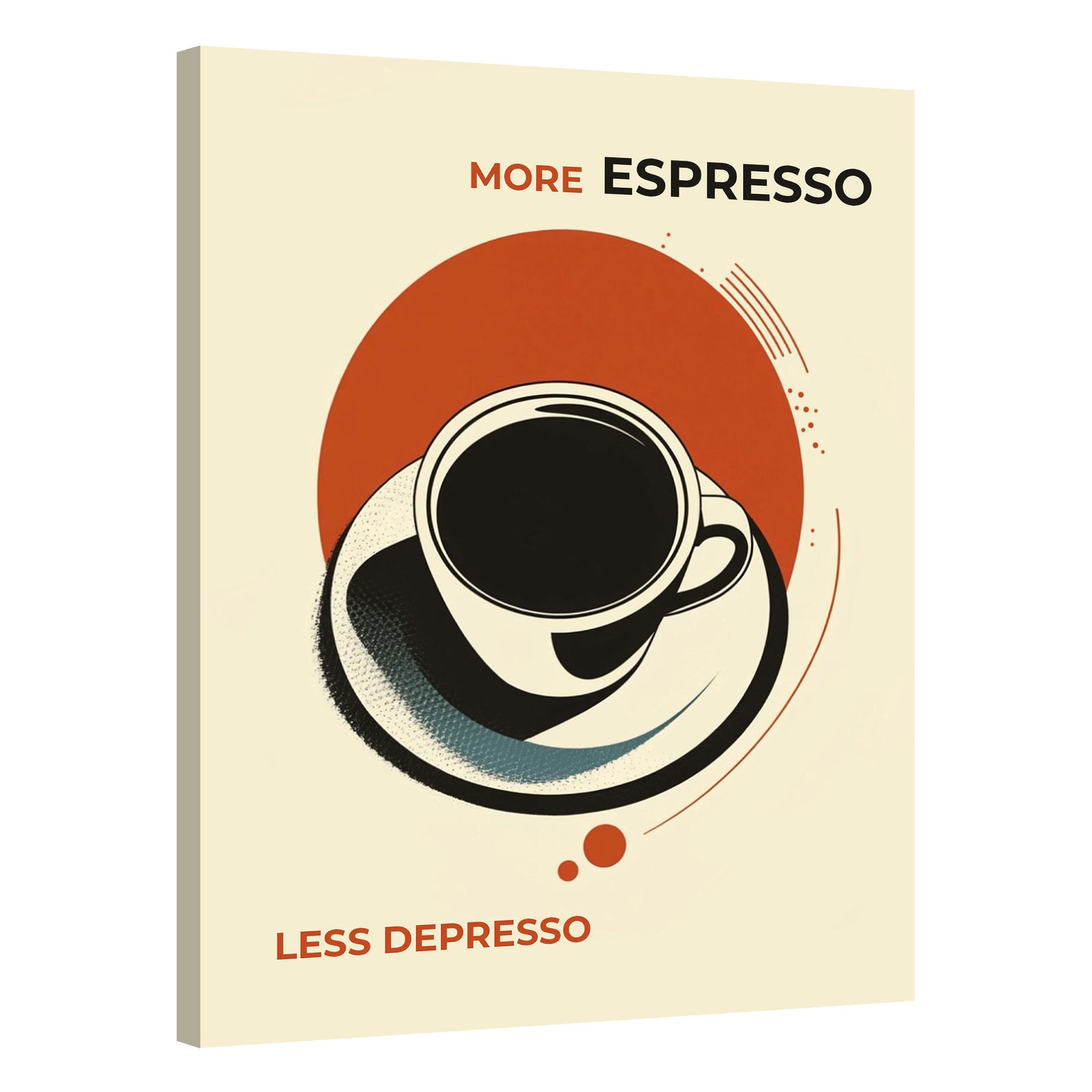 More Espresso Modern Wall Artwork