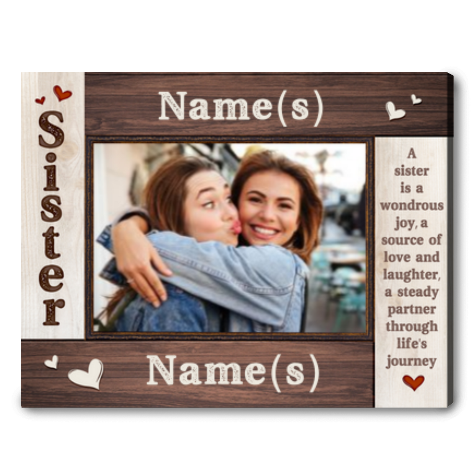Personalized Sister Gift Sisters Keepsakes Gifts Unique Birthday Gift For Sister