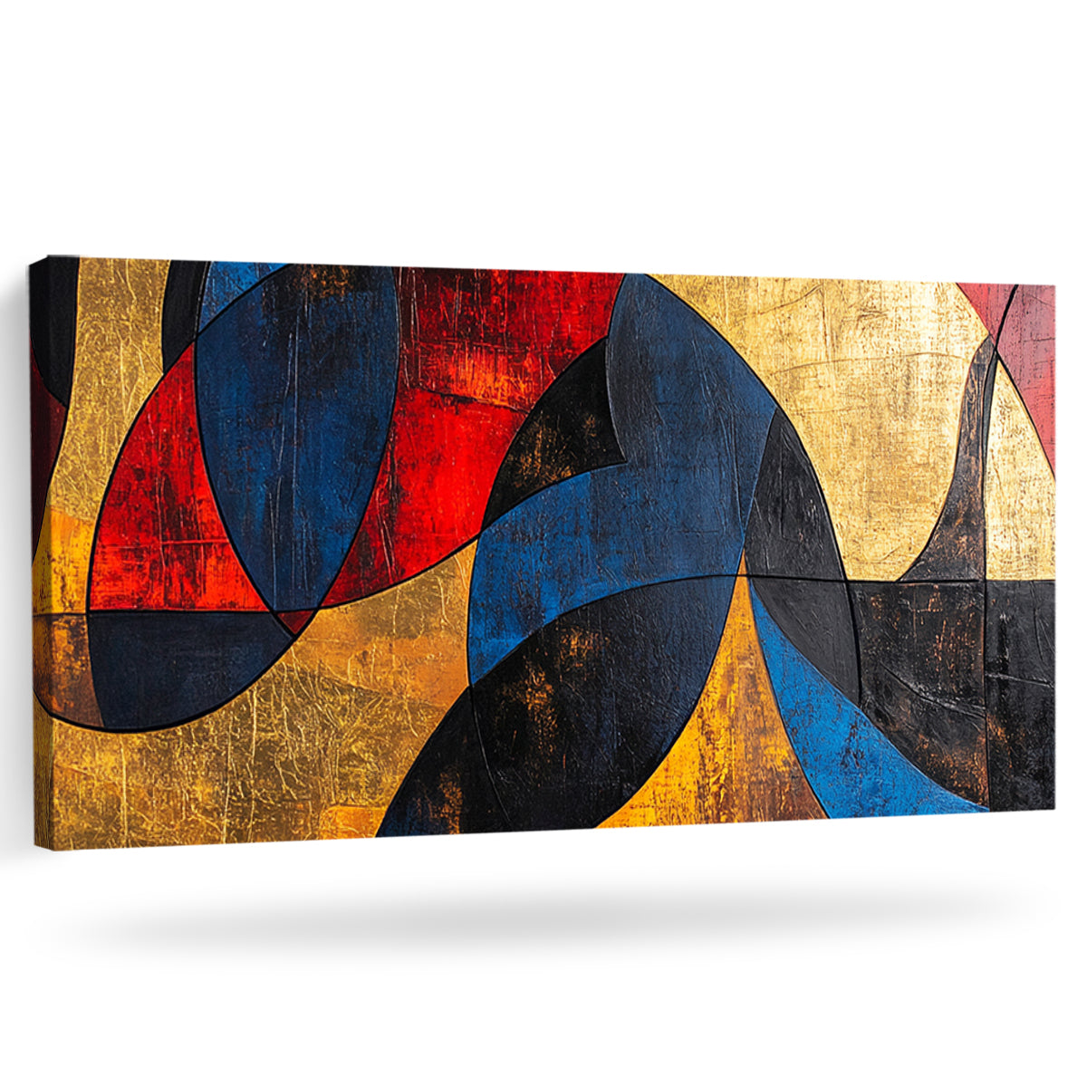 Dynamic Harmony Expressionism Abstract Canvas Wall Art