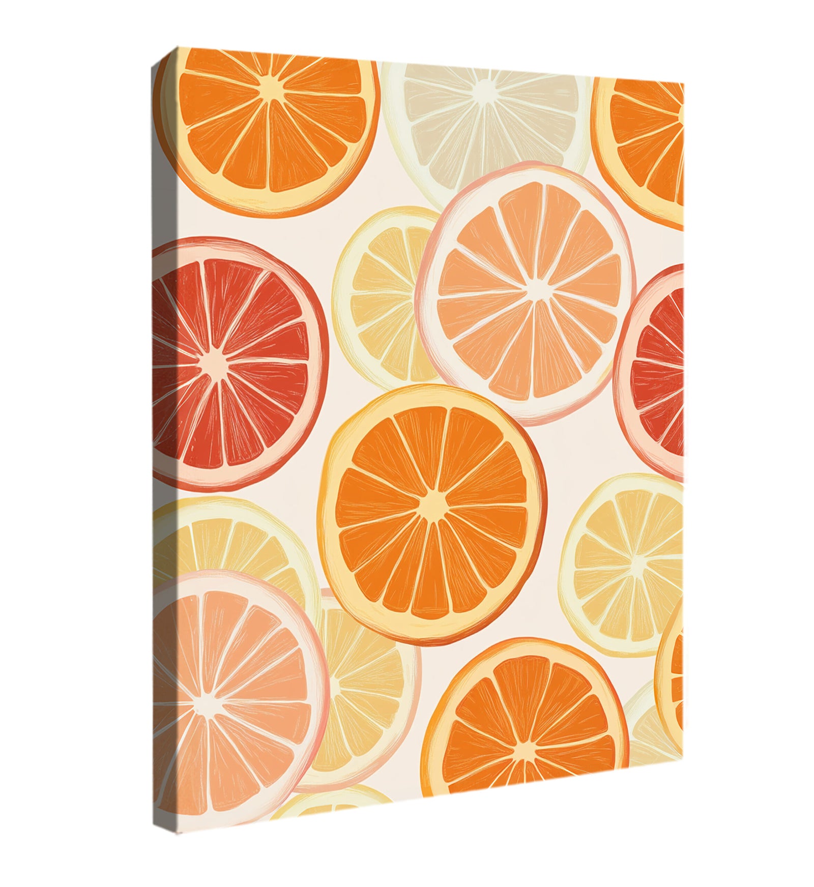 Sour Slices Abstract Wall Art
