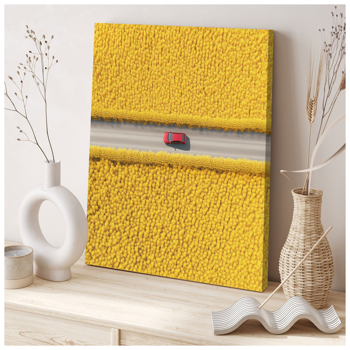 Sunny Journey Fine Arts Print