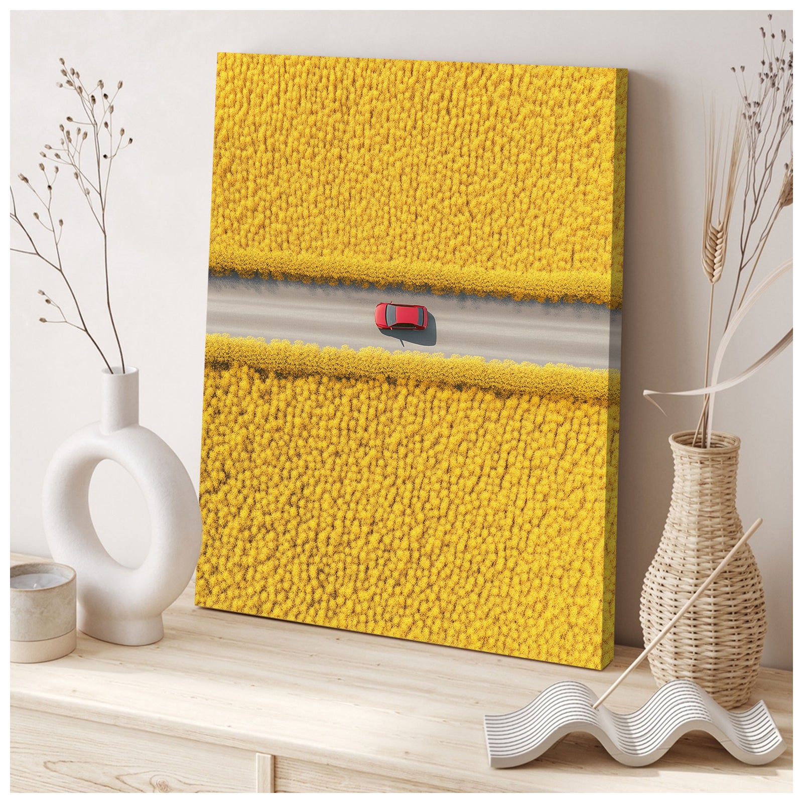 Sunny Journey Fine Arts Print