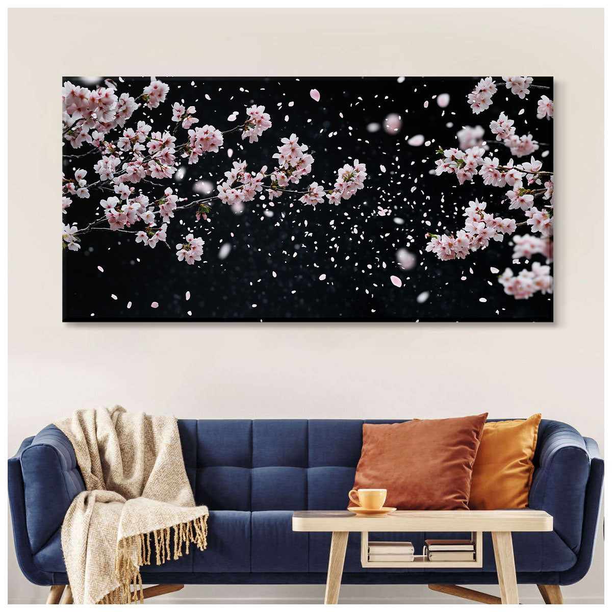 Ephemeral Cascade Floral Wall Decor