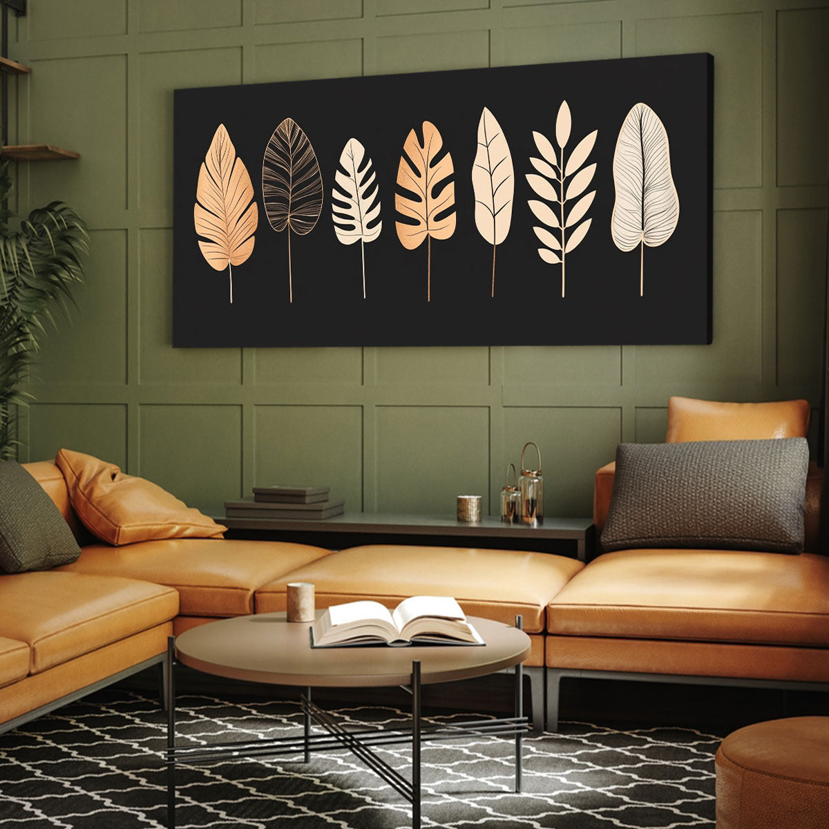 Decorative Leaves Boho Wall Decor