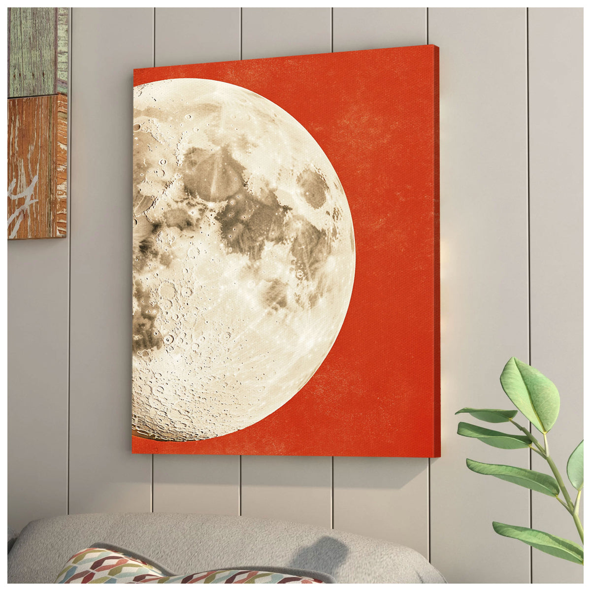 Lunar Majesty Abstract Wall Art