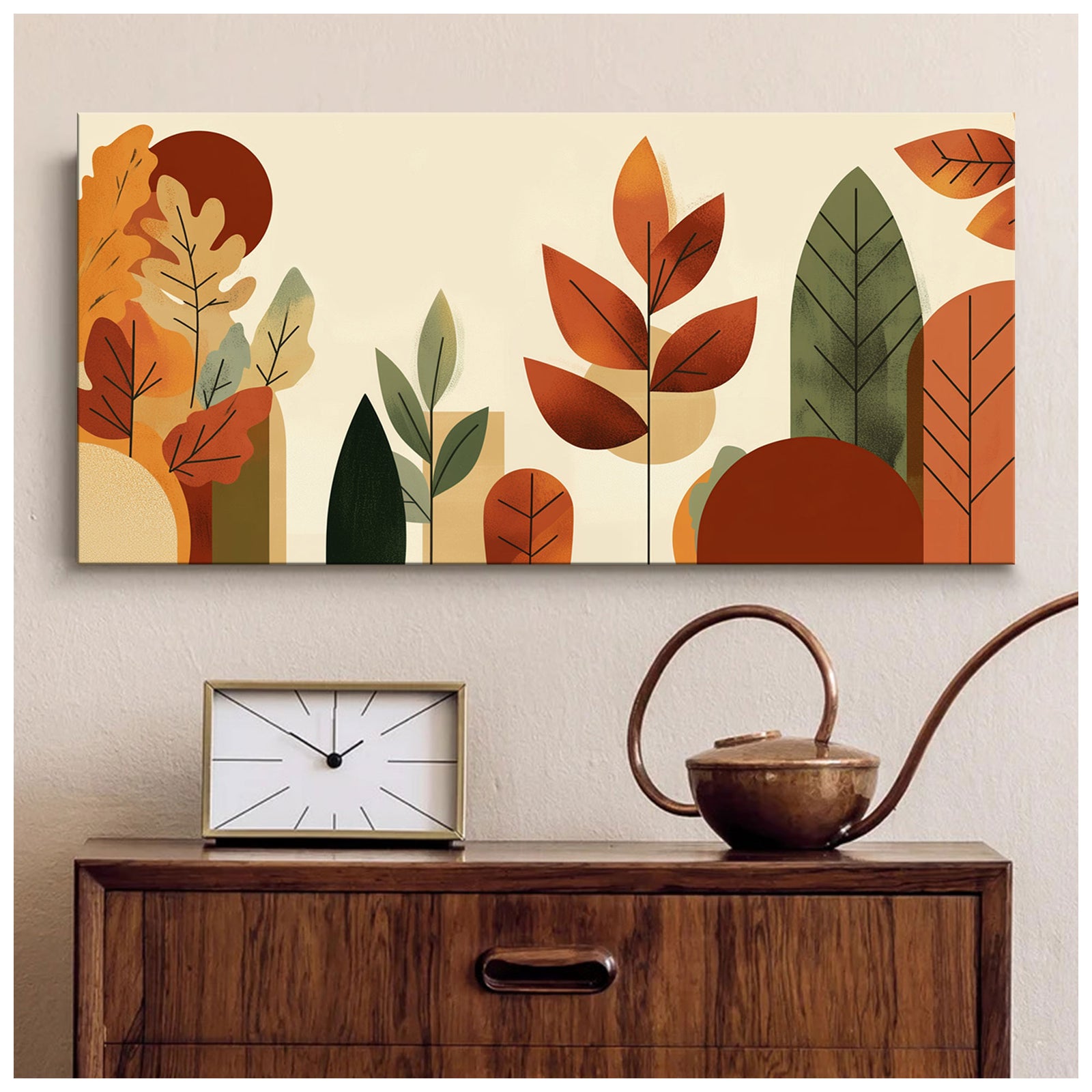 Abstract Autumnal Canopy Boho Wall Decor