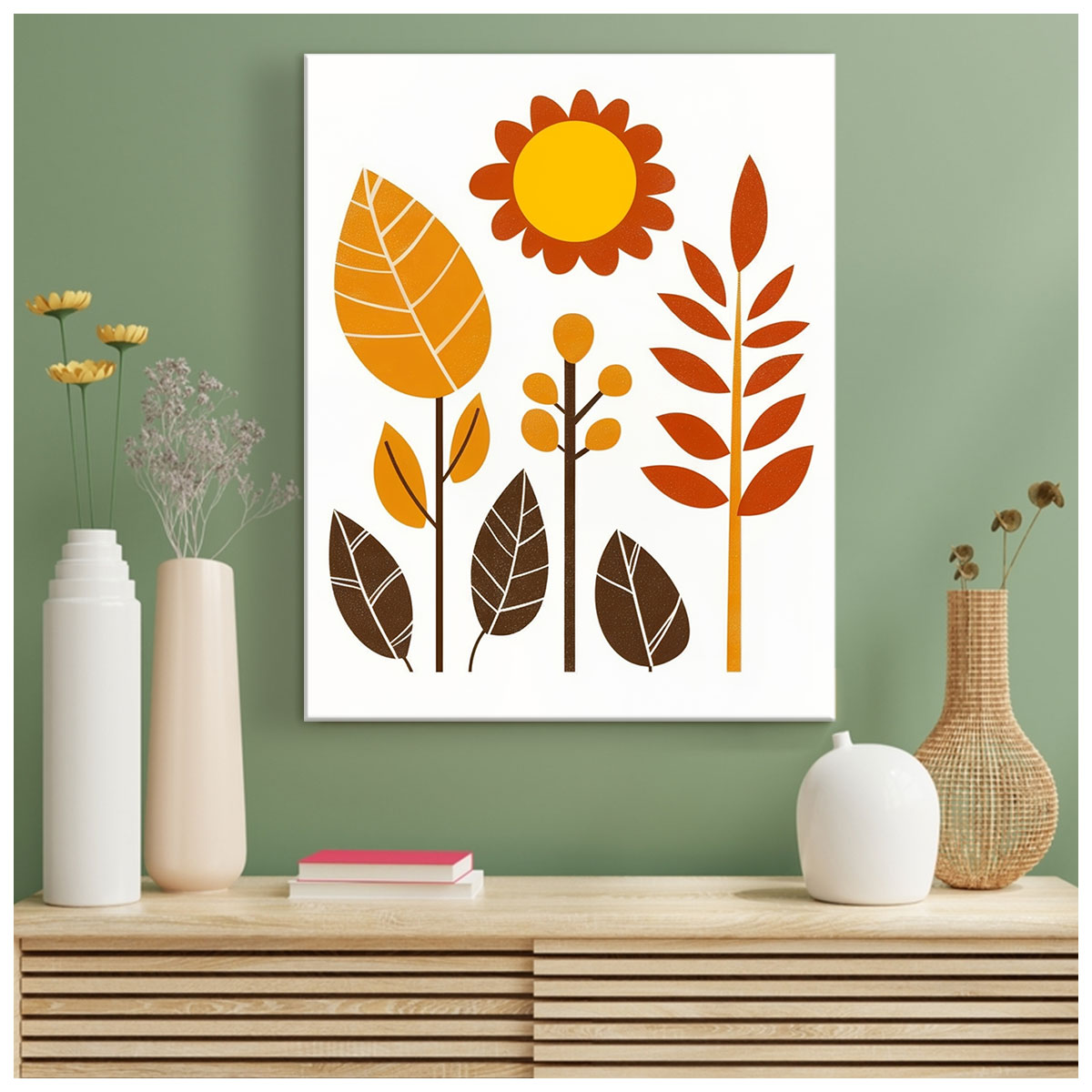 Geometric Arrangement Boho Wall Decor