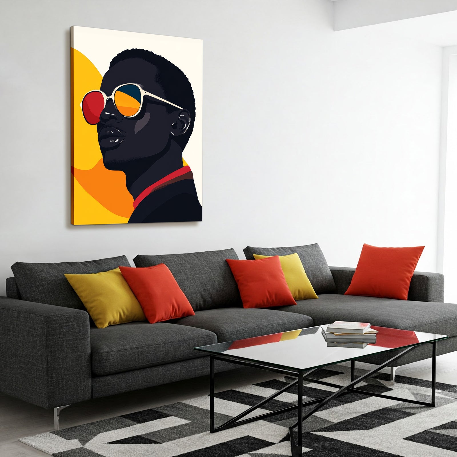 Artistic Portrait Modern Wall Artwork