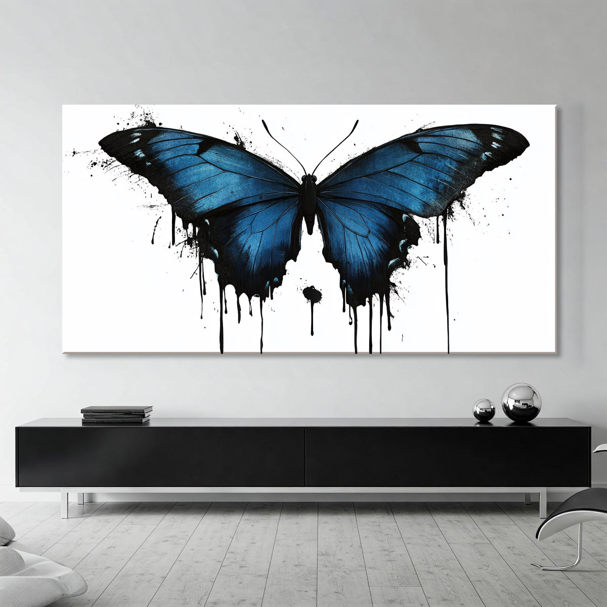 Butterfly Ink Modern Wall Artwork