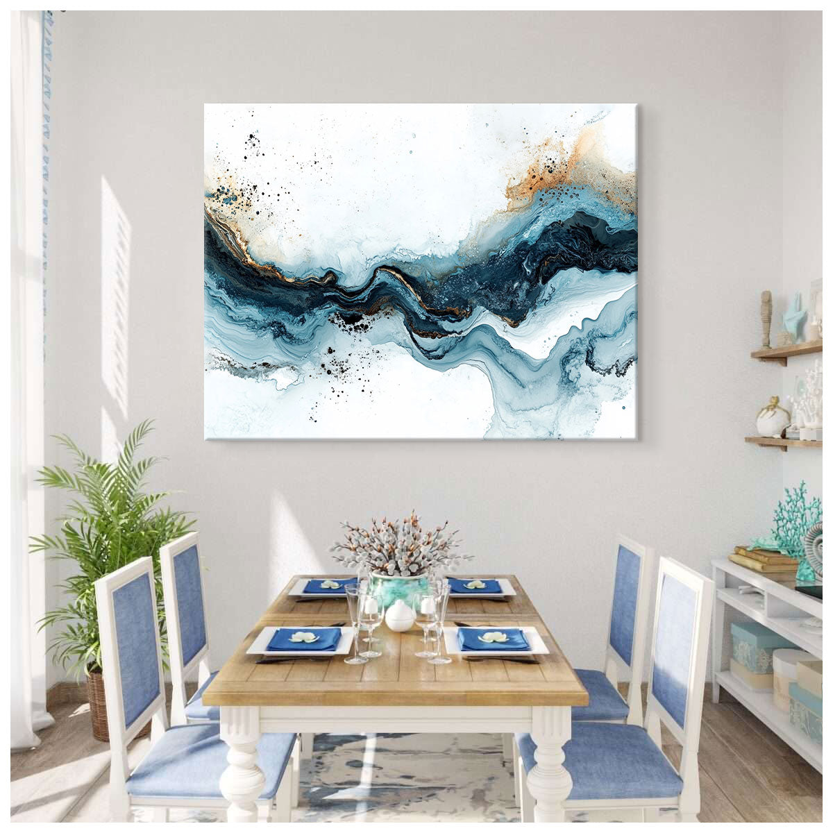 Contemporary Landscape Minimalist Canvas Print