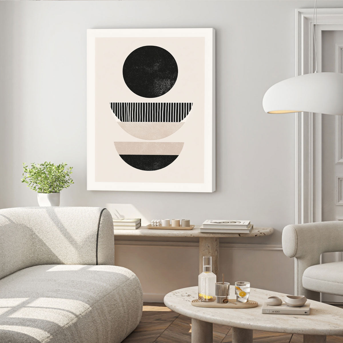 Modern Geometric Minimalist Wall Art
