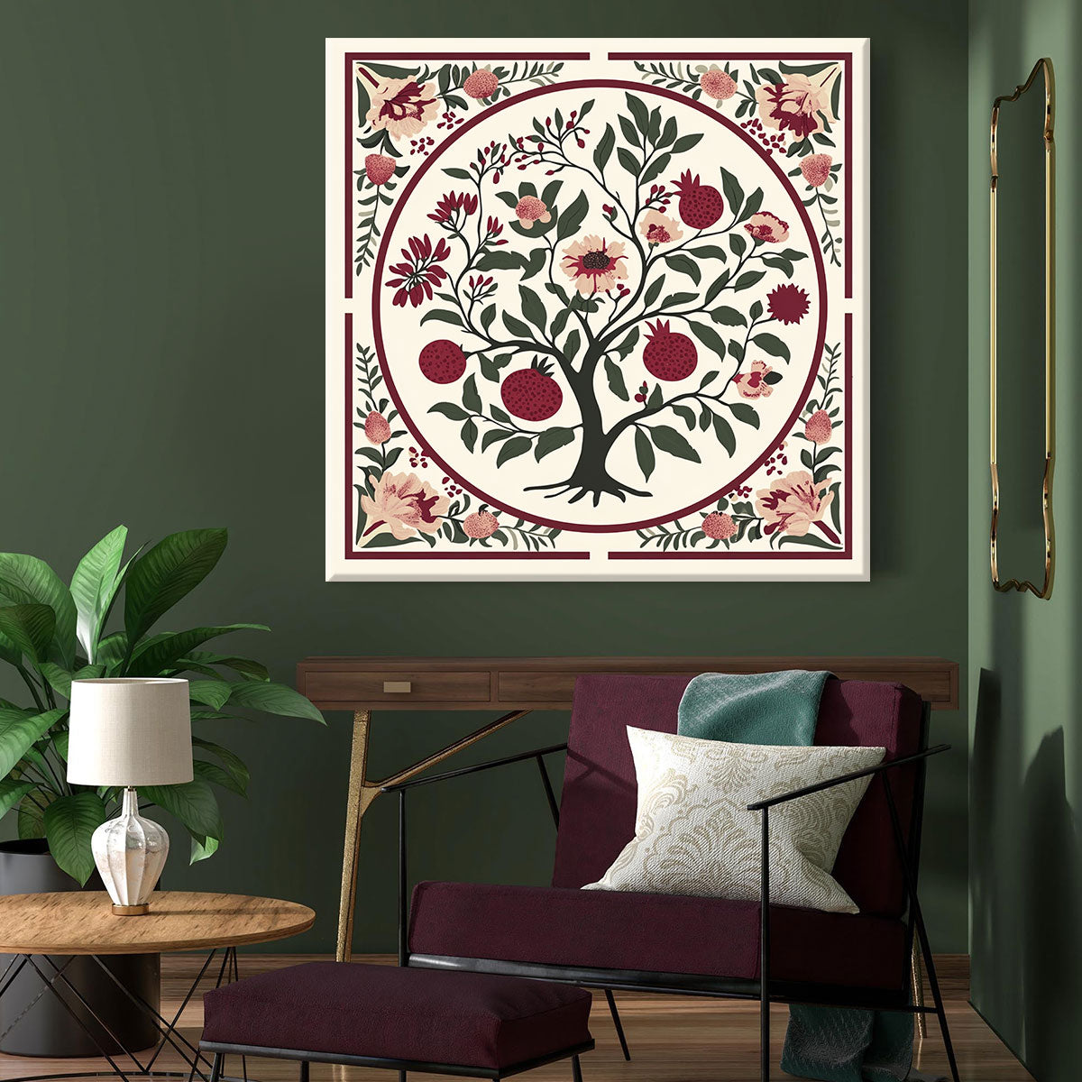 Floral Accents Boho Wall Decor