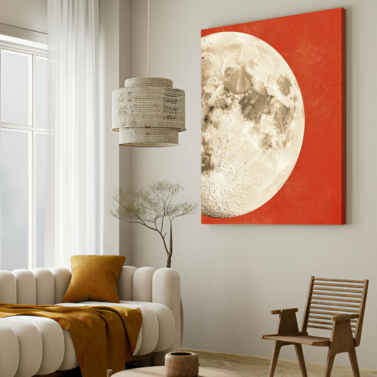 Lunar Majesty Abstract Wall Art