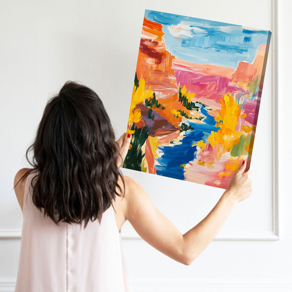 Grand Canyon Arizona Art Canvas Print