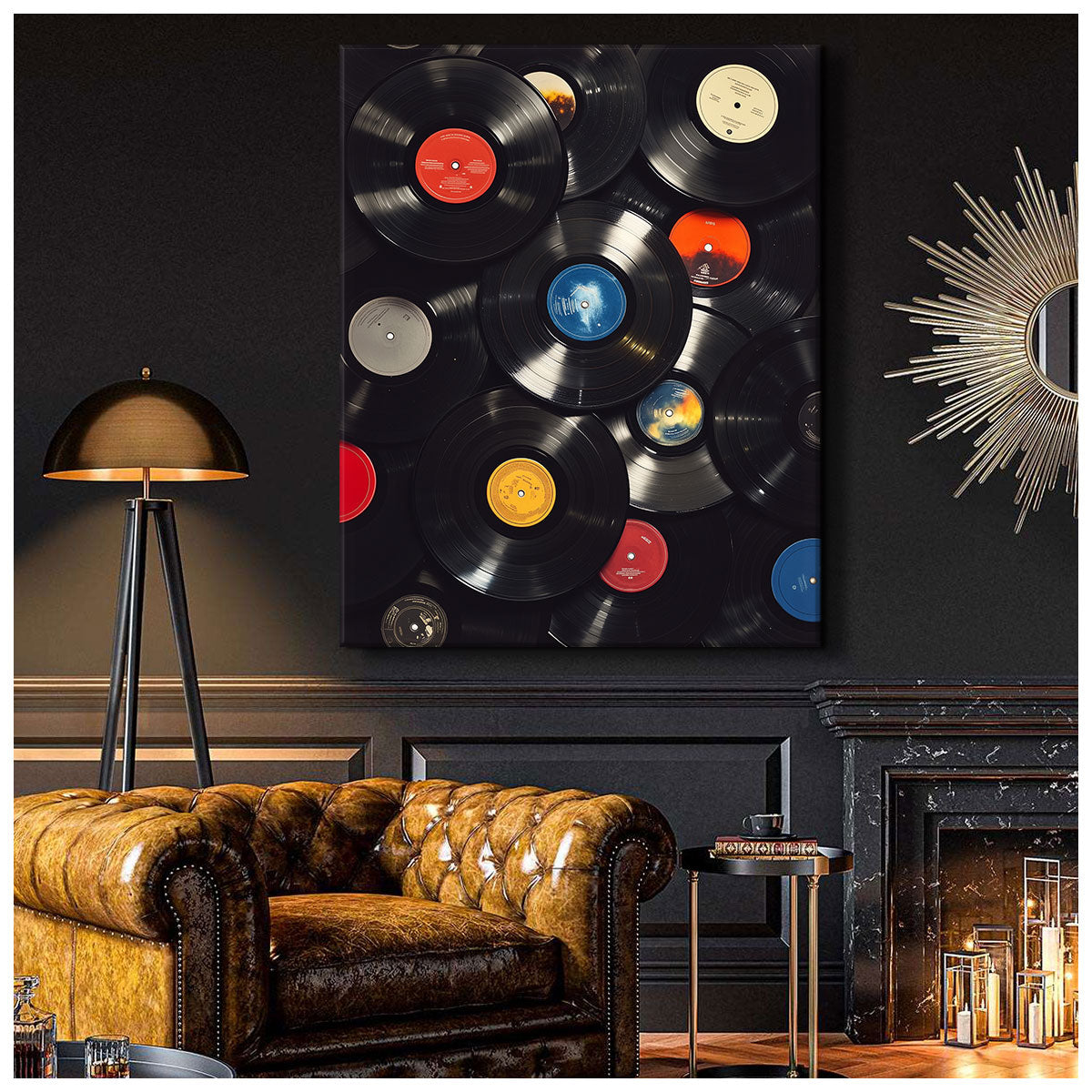Vinyl Record Modern Wall Artwork