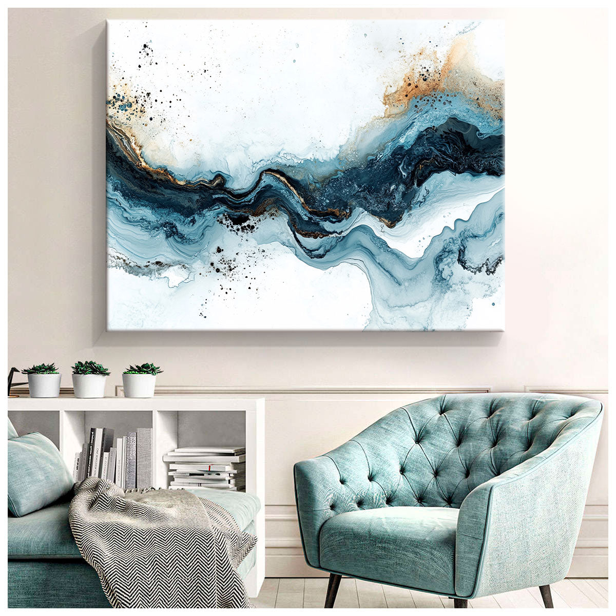 Contemporary Landscape Minimalist Canvas Print