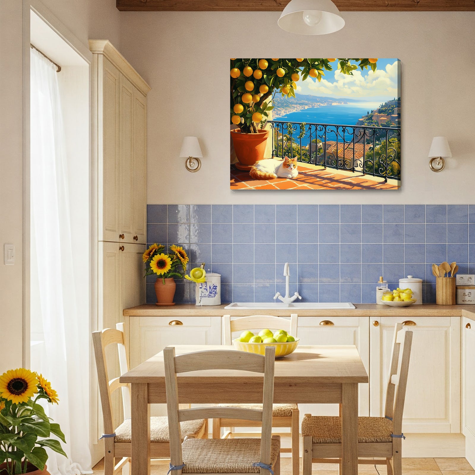 Lazy And Lemon Tree Modern Wall Artwork