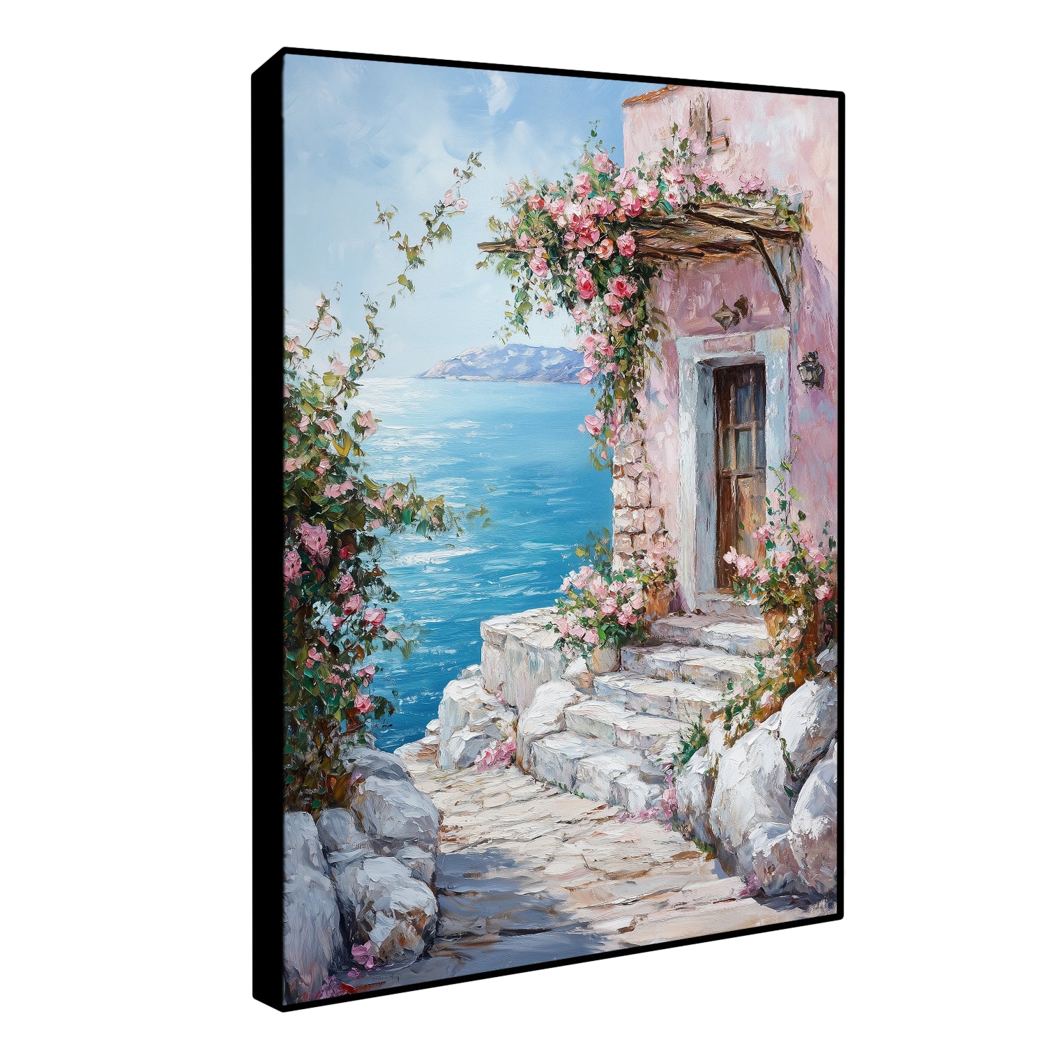 Romantic Cottage Mediterranean Art Horizon