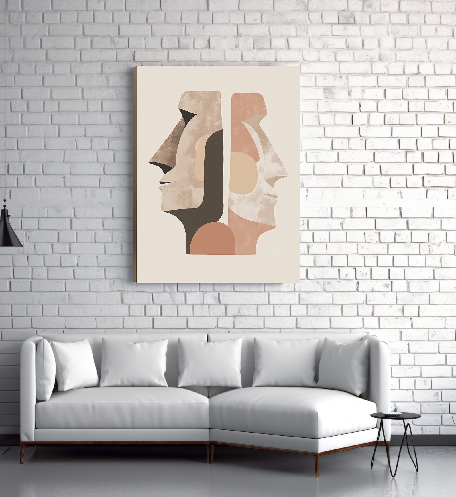 Minimalist East Architecture Canvas Wall Art