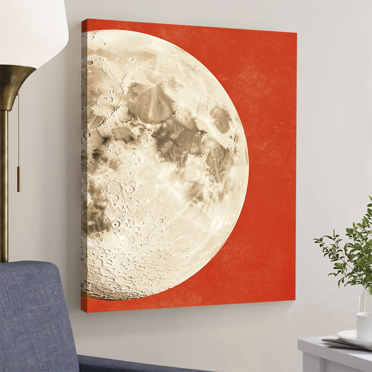Lunar Majesty Abstract Wall Art