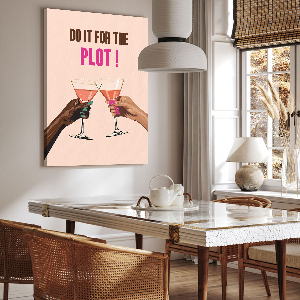 Do It For The Plot Modern Wall Artwork