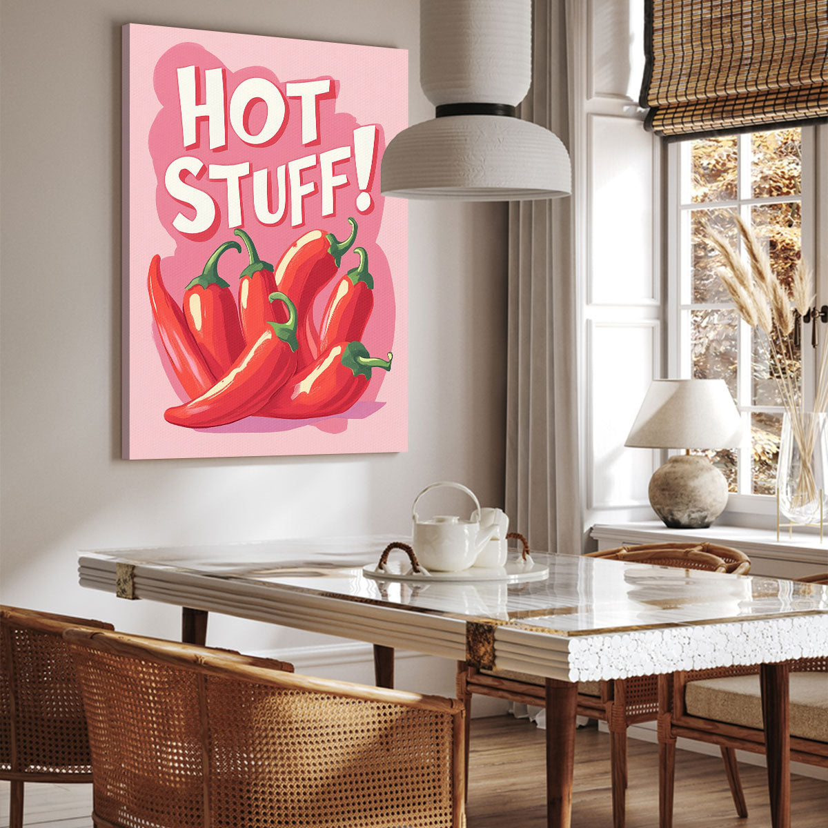 Hot Stuff Chili Modern Wall Artwork