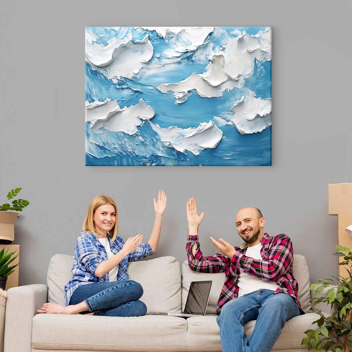 Ocean Breeze Nature Artwor Beach Wall Art